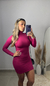 Vestido manga longa
