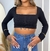 Cropped manga longa
