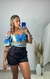 Cropped estampado Mali - comprar online