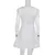 NIDANSSI-Vestido Bodycon com gola quadrada feminino A-LINE, Robes para festa, elegante vestido sexy, mini vestido de verão, branco, 2022 - loja online