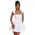 NIDANSSI-Vestido Bodycon com gola quadrada feminino A-LINE, Robes para festa, elegante vestido sexy, mini vestido de verão, branco, 2022 na internet