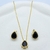 Conjunto Gota - Preto