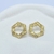 Brinco Hexagonal - comprar online