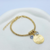 Pulseira Seja Forte e Corajosa