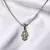 Cadenita de Plata con Dije "Hamsa" con Brillos - comprar online