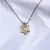 Cadenita con Dije "Maguen David" Rodio Dorado y Plateado - comprar online