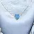 Silver Chain With "Lev" Opaline Pendant - buy online