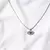 Chain with "Protective Eye" pendant with glitter on internet