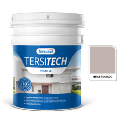 IMPERMEABILIZANTE PARA FRENTES TERSITECH BEIGE TOSTADO 10L