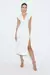 VESTIDO VISCOSE MIDI SEM MANGA DECOTE V - comprar online