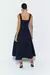 VESTIDO VISCOSE MIDI C/PESPONTO E BARRA AMPLA na internet
