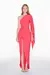 VESTIDO POLIESTER LONGO FRANZSIDO ASSIMETRICO - comprar online