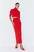SAIA MALHA MIDI COM FENDA FRONTAL - comprar online