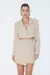BLAZER ALGODÃO CURTO COM BOTÃO - comprar online