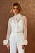 CAMISA ORGANZA FLOR - LEU RIBEIRO