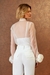 CAMISA ORGANZA FLOR - loja online