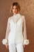 CAMISA ORGANZA FLOR na internet