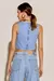 CROPPED JEANS REGATA - LEU RIBEIRO