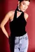 BLUSA TULE FAIXA PESCOÇO - comprar online