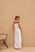 VESTIDO LONGO COM PLUMAS - LEU RIBEIRO