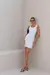 VESTIDO DRAPEADO LATERAL CANELADO - LEU RIBEIRO