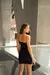 VESTIDO SEM ALÇA COM DECOTE - LEU RIBEIRO