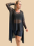 CASACO LONGO EM TULE - PRETO - comprar online