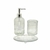 Set de Baño Cristal x3 Piezas - comprar online