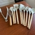Set de cocina x12 utensilios Carol Gris Tiza - Red Home