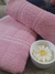 Juego de toalla y toallón Rosa Seclar 100% algodón - comprar online