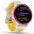 Monitor Cardíaco de Pulso com GPS Garmin Forerunner 570 42mm Framboesa com pulseira marfim translúcida amarela 010-02970-02 na internet