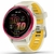 Monitor Cardíaco de Pulso com GPS Garmin Forerunner 570 42mm Framboesa com pulseira marfim translúcida amarela 010-02970-02 - comprar online