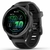Monitor Cardíaco de Pulso com GPS Garmin Forerunner 570 42mm Cinza ardósia com pulseira translúcida preta 010-02970-00