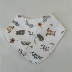 Burp Cloth + Babador - Estampa Ursinho Encantado - comprar online