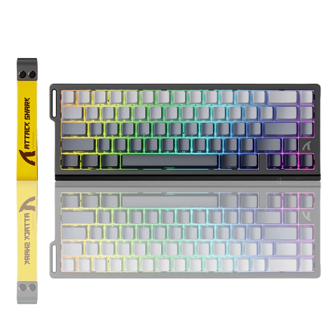 Teclado Gamer Attack Shark X68he – Switch Magnético & RGB - comprar online