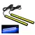 Fita de led para carro, 2 peças, à prova d'água, luz diurna, dc 12v, cob, sin - comprar online