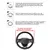 Tampa Universal Do Volante Do Carro, Manga De Direção De Couro, Auto Volante-D - comprar online