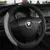 Tampa Universal Do Volante Do Carro, Manga De Direção De Couro, Auto Volante-D