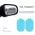 Película transparente à prova de chuva para carro, 2 peças, proteção para retrovisor - comprar online