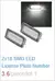 2 pces branco canbus led número da lâmpada de luz da placa de licença 18 smd - comprar online