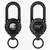 Para capa airtag com chaveiro, suporte airtag resistente à prova de choque, cha
