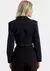 Blazer Cropped com Fivelas na internet