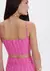 Blusa Corset Cropped Botão Listras - comprar online