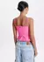 Blusa de Alça com Fivela na internet