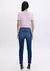 Calça Ankle Jeans Cintura Baixa na internet