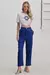 Calça Alfaiataria Lisa Com Bolsos Faca - comprar online