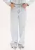 Calça Wide Leg Jeans Brilho - comprar online