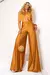Calça Pantalona Lisa Com Passante Forrado - comprar online