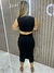 Vestido Midi Abertura Costas - Empório PatBen