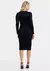 Vestido Super Midi Com Transpasse na internet
